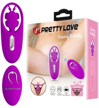 Klitorio stimuliatorius PRETTY LOVE DANCE BUTTERFLY