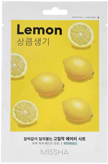 MISSHA Airy Fit Sheet Mask Lemon 19 g