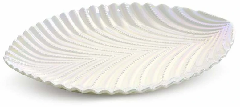 Serviravimo lėkštė Nela, 34 cm x 3 cm, 27 cm, Balta