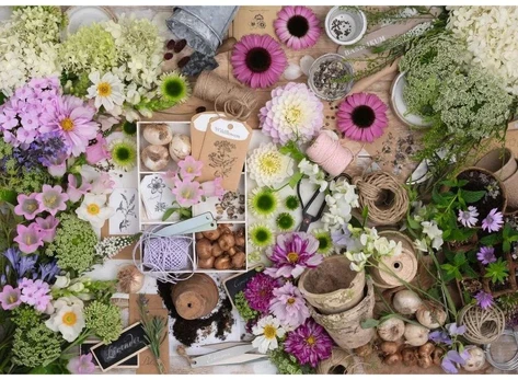 Ravensburger Polska Puzzles 1000 elements Beautiful flowers