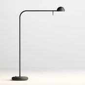 Vibia Pin 1655 LED stalo lempa, ilgis 40 cm, juoda