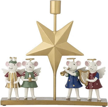Bloomingville - Peo Candle Holder - Multi