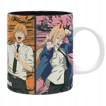 Chainsaw Man puodelis 320 ml - Devil Hunters