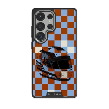 Pit Stop - Samsung Galaxy S25 Ultra Case, Elite Dark (Magnetic) / Silver