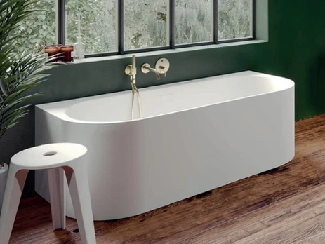 Marmurinė vonia Valor Back2wall 180x80 cm