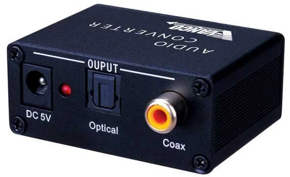 Vanco Digital Audio Converter with Dual Outputs - Optisk / Coax