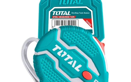 Ruletė TOTAL, 5m, 25 mm, TMT126052M
