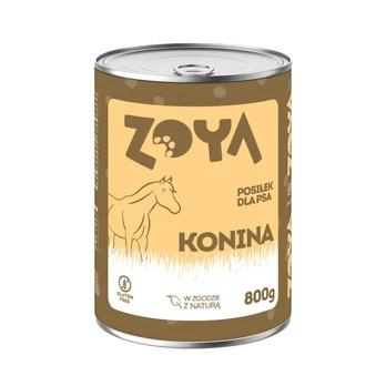ZOYA Horse - wet dog food - 800g