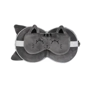 iTotal - Pillow with Sleep Mask - Grey Cat (XL2529) kaina