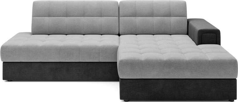 Kampinė sofa Blezalt, pilka