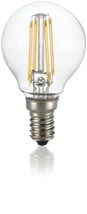 4W LED lemputė E14, 3000K, skaidri, dimeriuojama, 188935