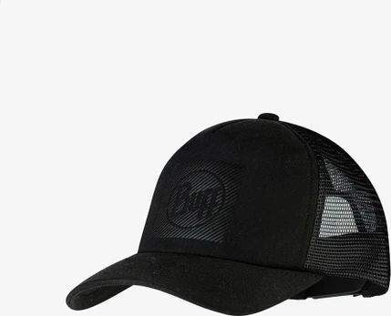 Buff Dziecięca czapka z daszkiem BUFF TRUCKER CAP MITT BLACK one size