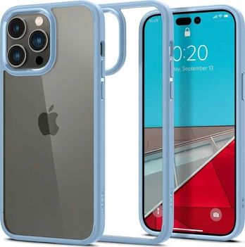 Dėklas Spigen Crystal Hybrid, sierra mėlynas - iPhone 14 Pro Max