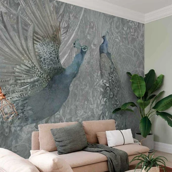 Fototapetas Artgeist Peacocks Dancing, 100 cm x 70 cm
