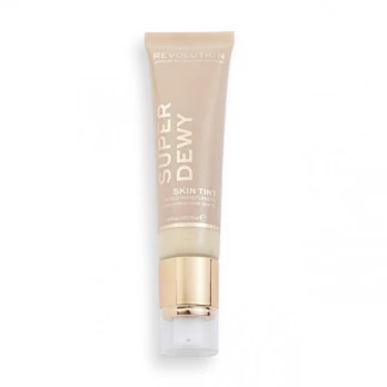 Revolution - Moisturizing toning cream Superdewy (Tinted Moisturiser) 55 ml - Light