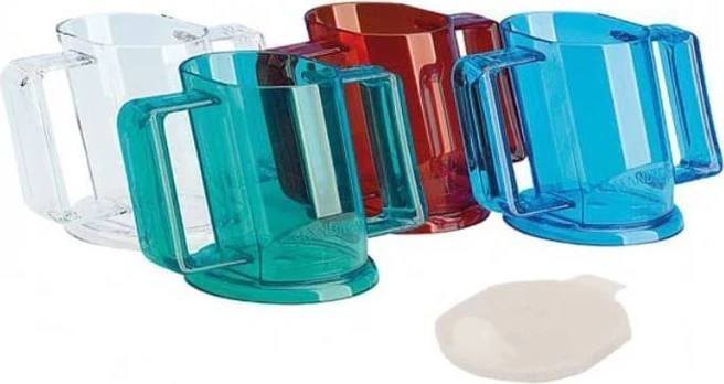 Mug for a disabled person Blue