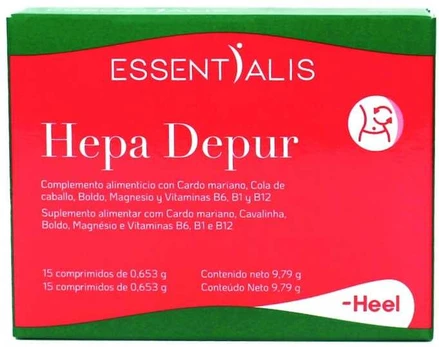 Heel Essentialis Hepa Detox 15 Tablets