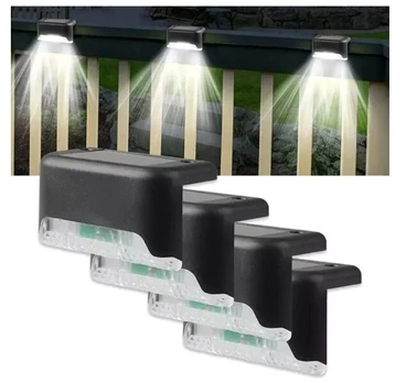 LED saulės pakraunamos lempos, 8 vnt.