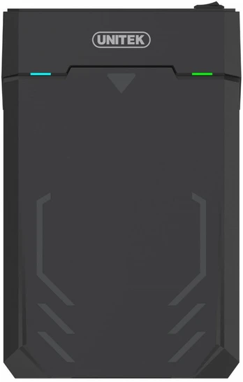 UNITEK Y-3035 saugojimo diskų korpusas HDD / SSD aptvaras Juoda 2.5/3.5"