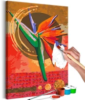 Artgeist Tapybos pagal skaičius rinkinys - Strelitzia kaina