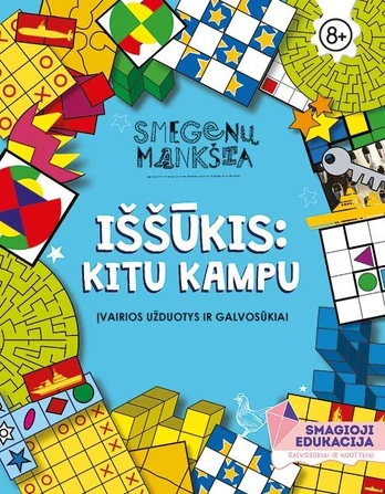 KNYGA Smegenų mankšta. Iššūkis: kitu kampu