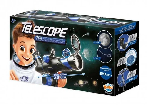 Teleskopas vaikams su 15 veiklų