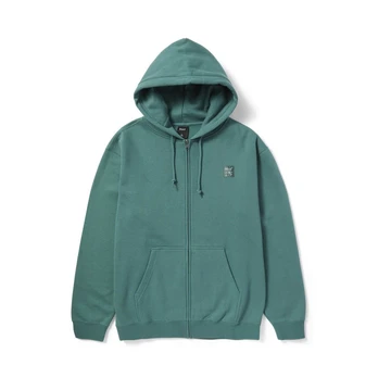 HUF Horus Zip Hoodie Pine - Dydis M (PF00614-PINE Džemperiai)