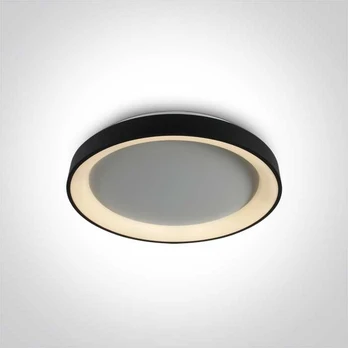 BLACK PLAFO LED 30W CCTV IP20 230V DIMMABLE