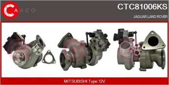 Kompresorius, įkrovimo sistema CASCO CTC81006KS