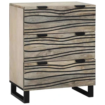 Kabalas Balta 60 x 33.5 x 75 cm Mango medienos masyvas