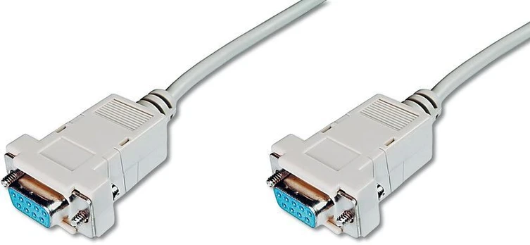 DIGITUS Zero-modem cable D-sub9 w/W 1.8m | AK-610100-018-E