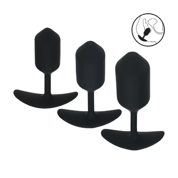 Levelz Silicone Training Set 3pcs Black - Weighted Progressive Plugs