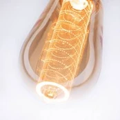 LED lempa E27 ST64 4W Vidinis švytėjimas spiralinis modelis