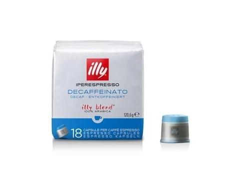 illy Iperespresso Decaffeinato kapsulės - 18 vnt.
