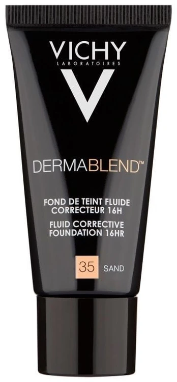 Tonuojantis kremas Vichy Dermablend Fluid Corrective 16h SPF35 35 Sand, 30 ml