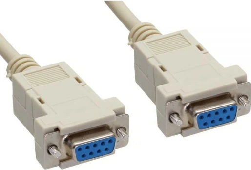 InLine DB-9 - DB-9, 3m, Kremas (12224L)