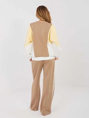 Rue Paris Komplet-IT-KMPL-22210.93-ciemny bezowy