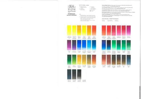 SmartMax Cotman Vanduo Colour, spalvų schema, spauda