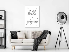 Artgeist Paveikslas - Hello Gorgeous (1 Part) Vertical kaina