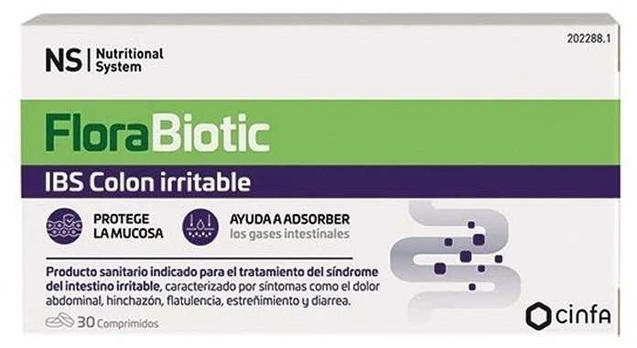 Ns Florabiotic Ibis Irritable Bowel 30 Tablets