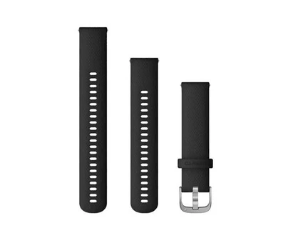 Acc, Venu, 20mm Band, Black + Passivated, D2 Air Plus