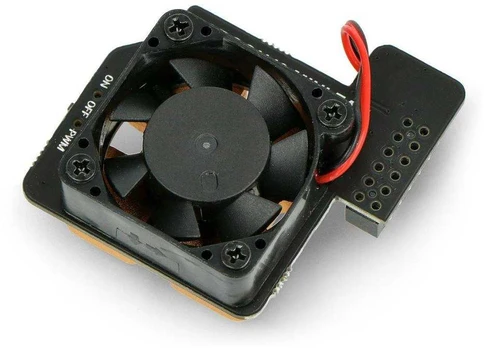 Argon Mini ventiliatorius, skirtas Raspberry Pi 4B su jungikliu ir radiatoriumi