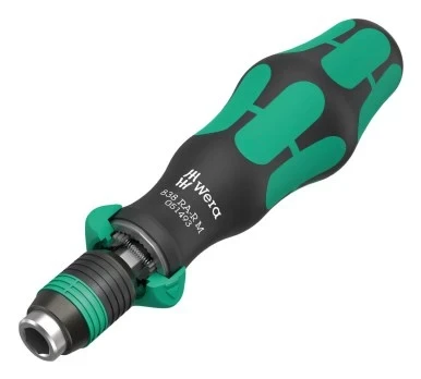 Wera 838 RA-R M Bitholding Screwdriver w.Ratchet func. 1/4