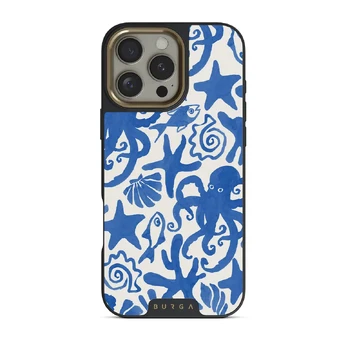 Nera - iPhone 16 Pro Case, Elite Dark (MagSafe) / Gold