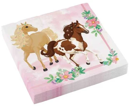Amscan Beautiful Horses servietter