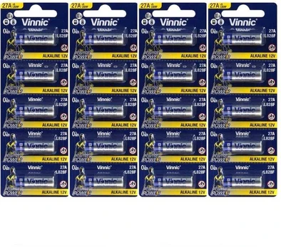 Vinnic L828F A27 12V elementai, 20 vnt.