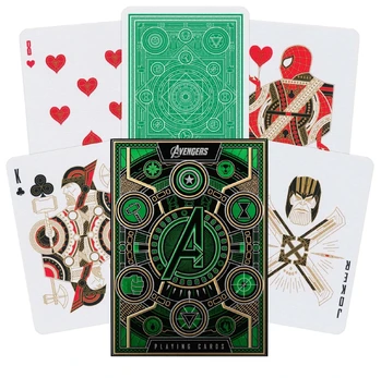 Avengers Green Edition The Infinity Saga žaidimo kortos
