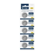 Platinet CR2025 Lithium 3V Tablet Battery (5pcs Blister) kaina