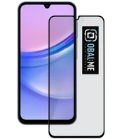 OBAL:ME 5D Glass Screen Protector for Samsung Galaxy A15 5G Juodas