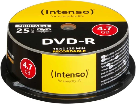 Intenso DVD-R 4,7GB 16x Speed Cakebox printable